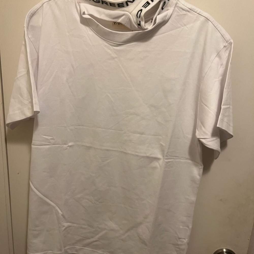 Y/Project White Short Sleeve Tee
